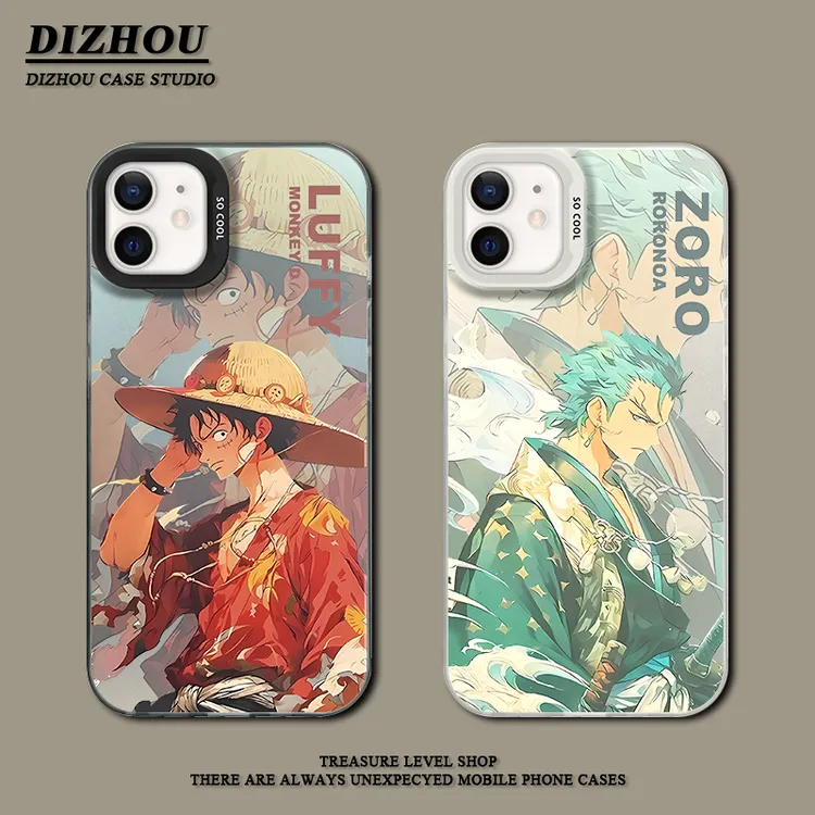 苹果iPhone12手机壳12Pro双层彩银Max全包mini硬壳海贼王潮牌壳