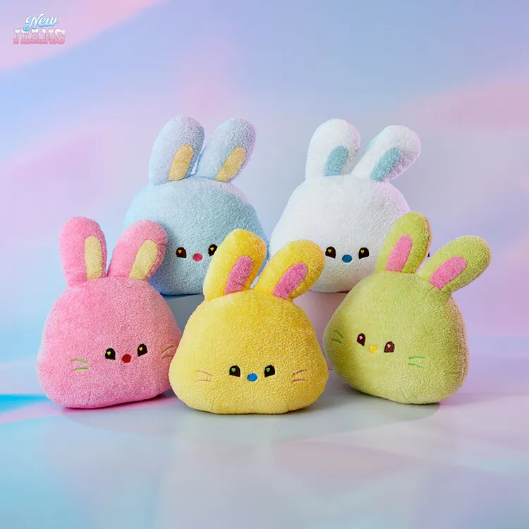 LINE FRIENDS 连我朋友 NEWJEANS bunini脸型抱枕