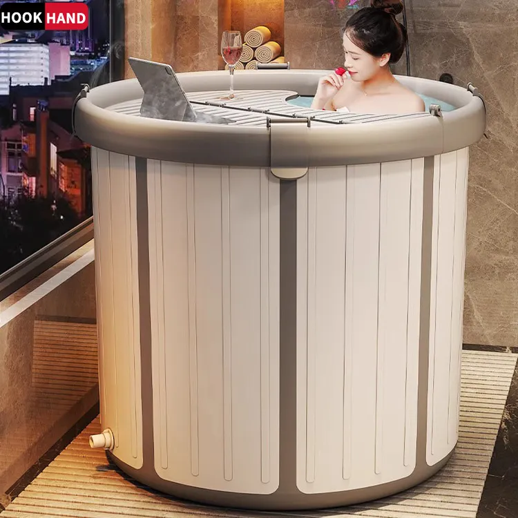 泡澡桶大人可折叠浴桶洗澡桶免安装浴缸浴盆家用全身沐浴桶洗澡盆