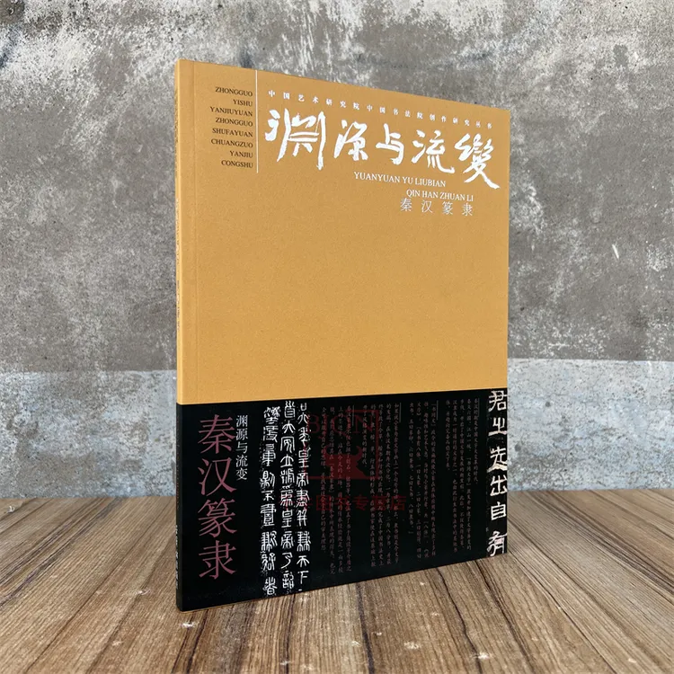 渊源与流变 秦汉篆隶 管峻编 软笔毛笔书法成人临习练字帖 荣宝斋