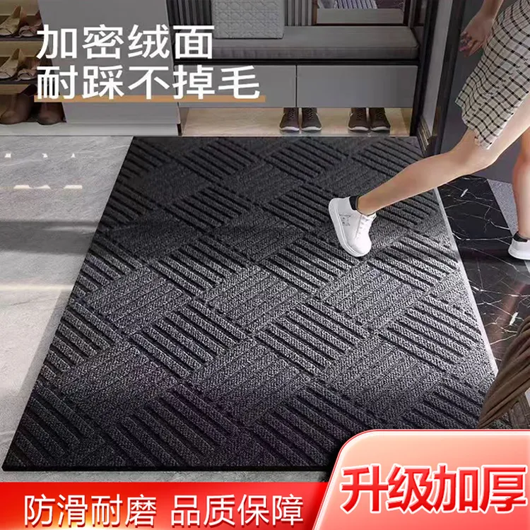 PVC菱形地垫入户门地垫吸水防滑商用门垫厨房防滑耐磨脚垫可剪裁商品图