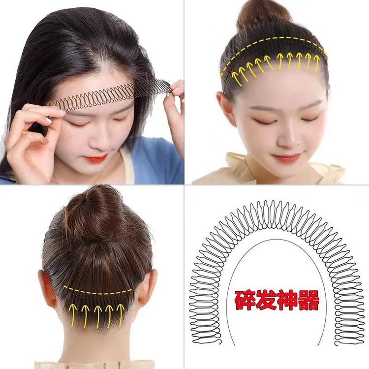 碎发神器碎发夹后脑小碎发整理发夹固定毛发隐形发卡
