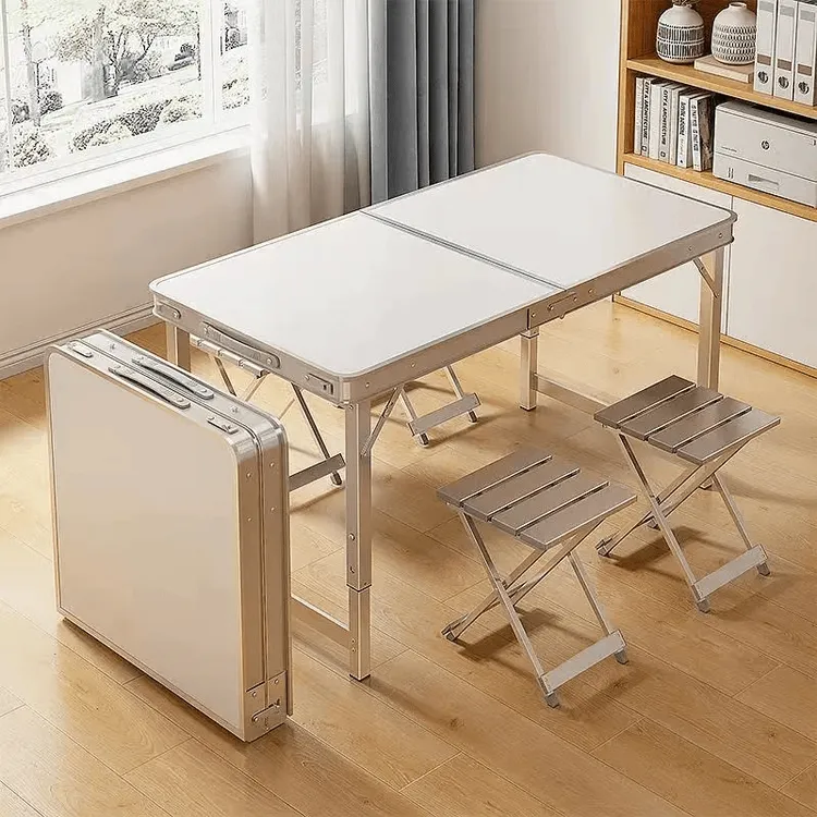 露营桌子摆摊桌子露营户外便携式地推桌夜市地摊开工桌子露营桌椅