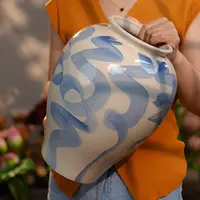 超大青花瓷花瓶 重工 (可装水)陶瓷花瓶 花器 中国风