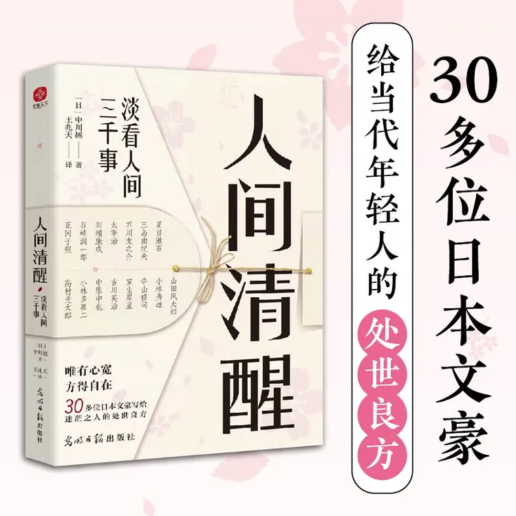 人间清醒：淡看人间三千事 给当代年轻人的处世良方 经典