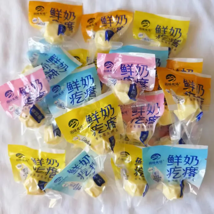 内蒙古图腾牧场250g500g鲜奶疙瘩散称原味羊奶驼奶蔓越莓草原奶酪