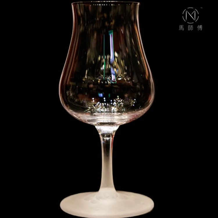 马师傅威士忌闻香杯 手工欧式无铅洋酒杯