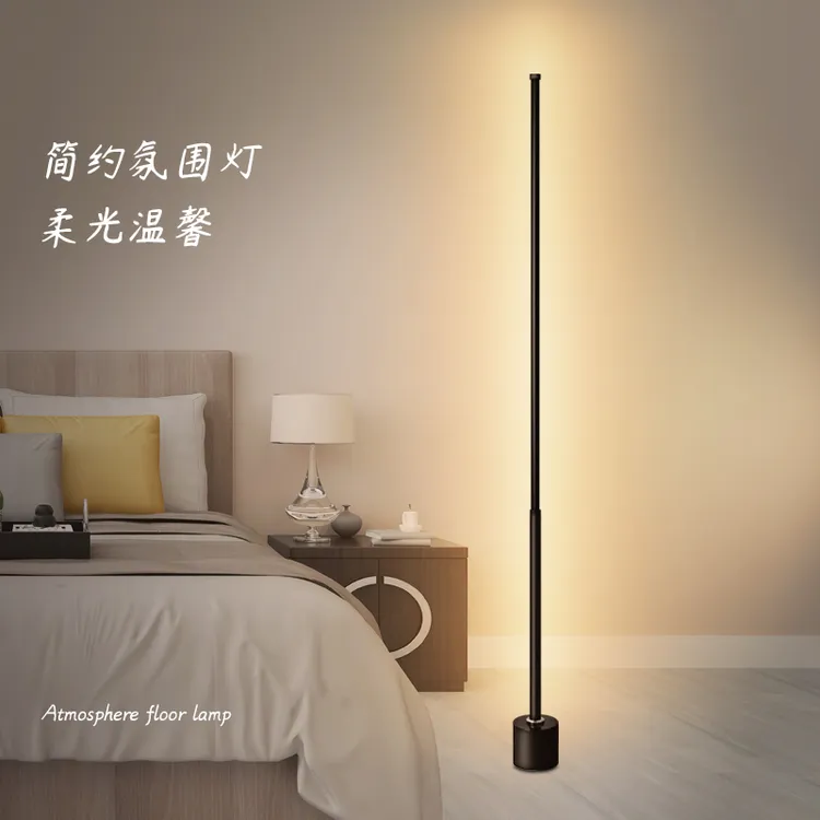 落地灯ins简约北欧led客厅现代轻奢卧室台灯床头灯墙角护眼氛围灯商品图