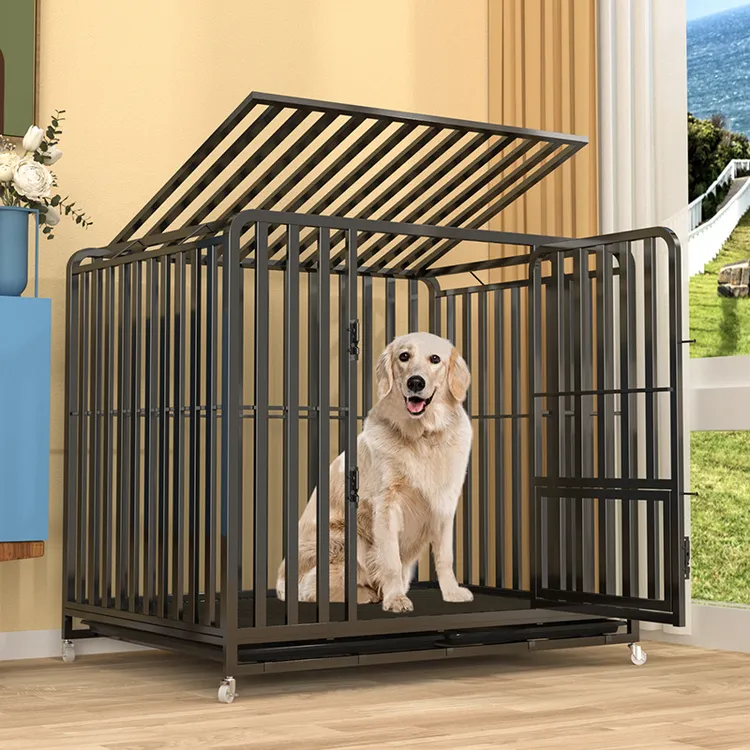 【小中大型犬家用狗笼子】带厕所室内柯基边牧金毛大型狗笼狗犬狗