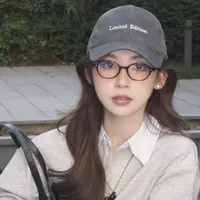 【老板娘专享】简约百搭字母刺绣棒球帽女韩版情侣时尚软顶鸭舌帽男