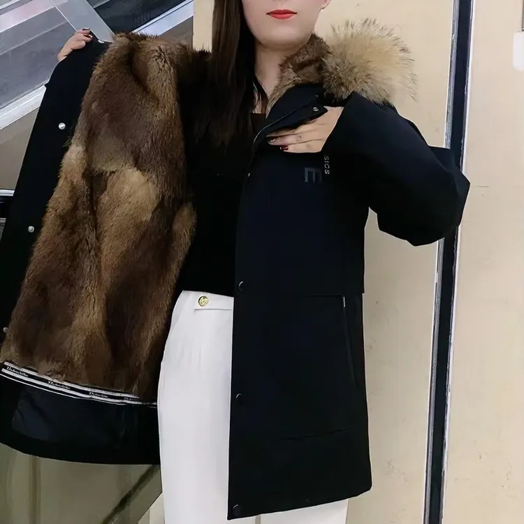 2025（经典款中长款）男士高品质派克男款外套冬季休闲大衣男装商务