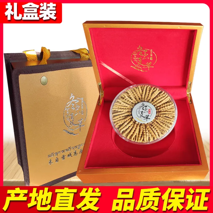 藏惠阁正品冬虫夏草高端 礼盒装 滋补 送礼 50g装