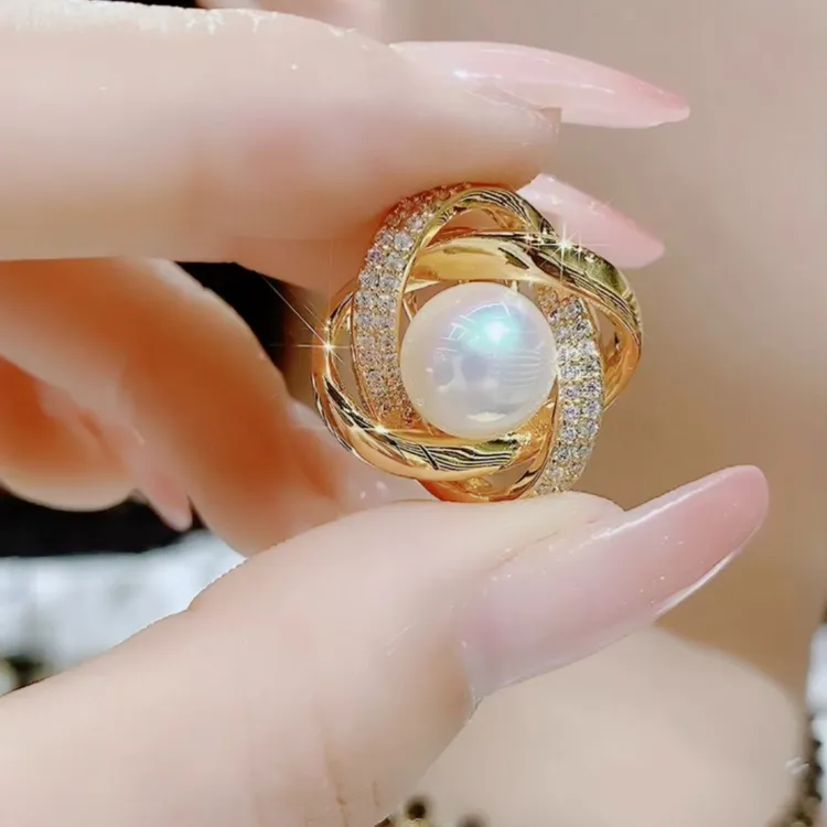 铜合金仿珍珠耳饰 925银针优雅炫彩百搭仿珍珠耳钉耳环//203