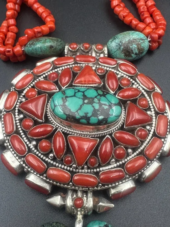 合金吊坠 民族风传统服饰搭配项链吊坠