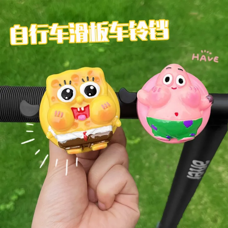 儿童平衡车自行车铃铛可爱卡通超响喇叭童车滑步车铃装饰配件大全