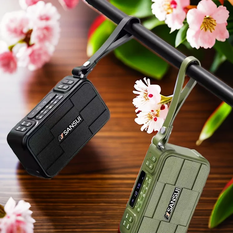 SANSUI/山水F29音响 跑步携带轻巧方便 蓝牙多媒体播放器录音收音