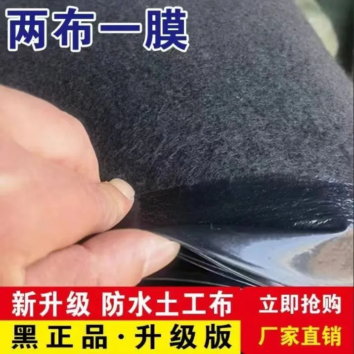 双层黑毡+PE防水膜商品图