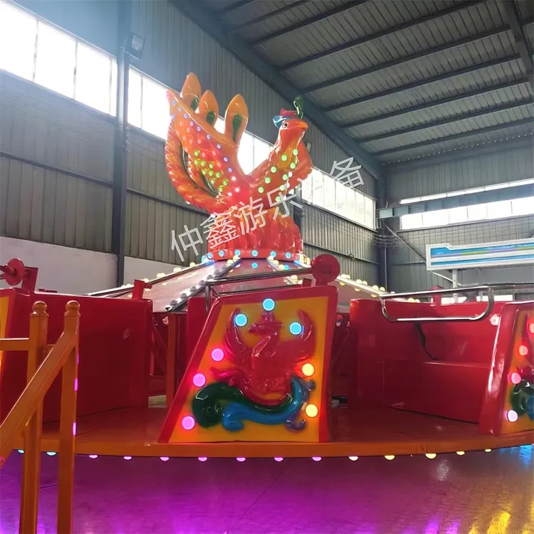 新款飞天大转盘火凤凰玩具批发娱游乐设施备厂家