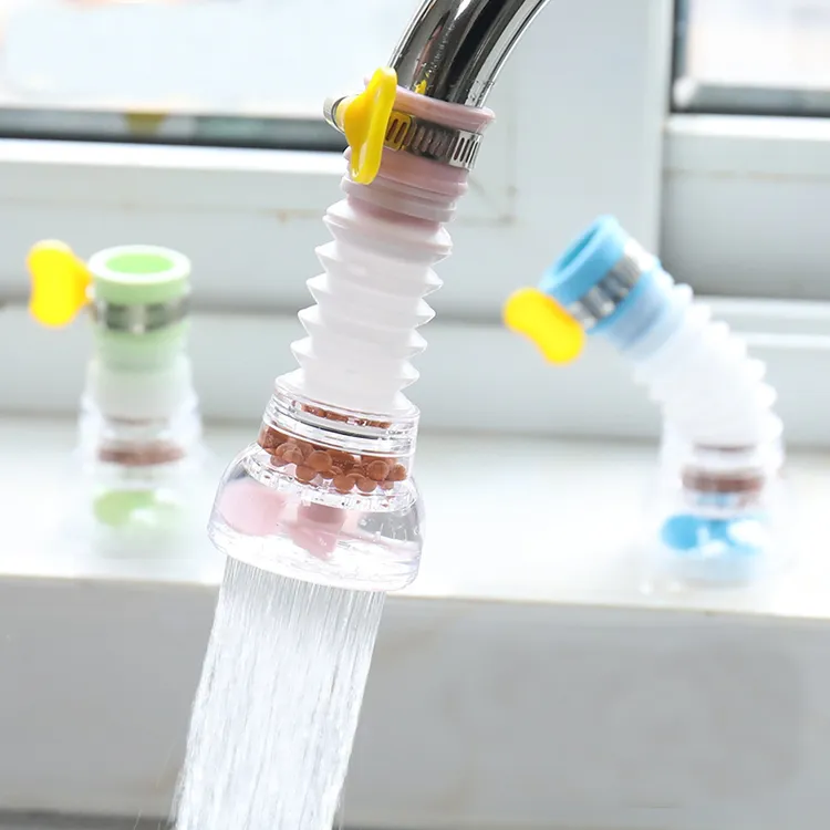 【新疆包邮乌市直发】水龙头防溅头过滤器可爱花洒本地麦饭石家用