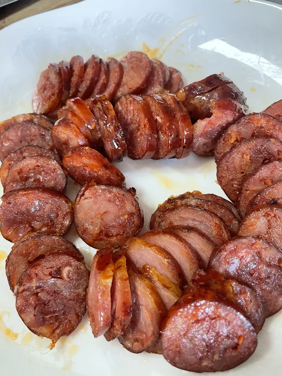 江西碳烤麻辣香肠手工自制新鲜猪肉无添加