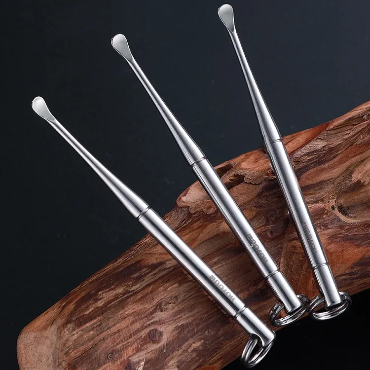 钛合金挖耳勺男女士掏耳创意采耳工具耳屎勺单个便携清理掏耳朵