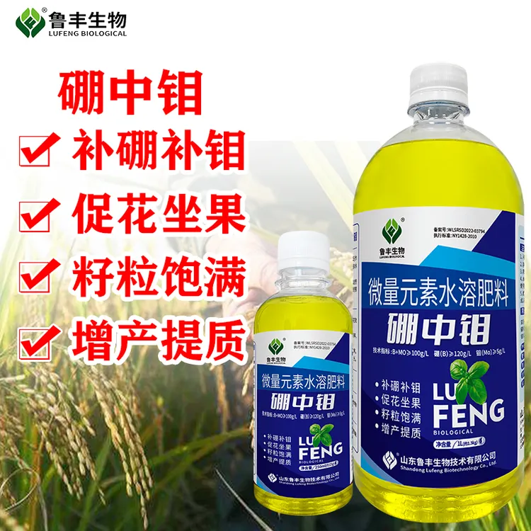 鲁丰 硼中钼 叶面肥