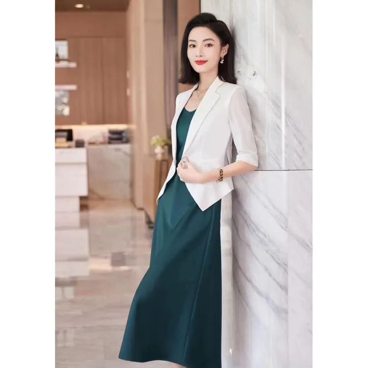 羽姐宠粉时尚连衣裙系列6：【500-599】2023年夏季女气质修身女装