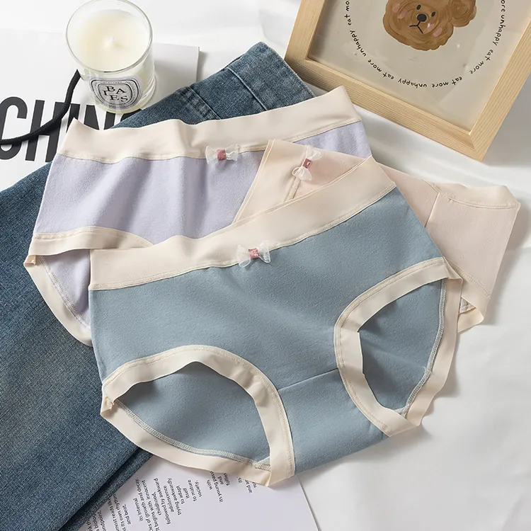 夏季薄款透气中腰棉质内裤舒适女生运动简约学生大码女士三角内裤