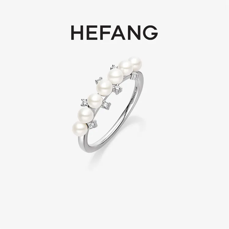HEFANG白月光戒指送礼心意