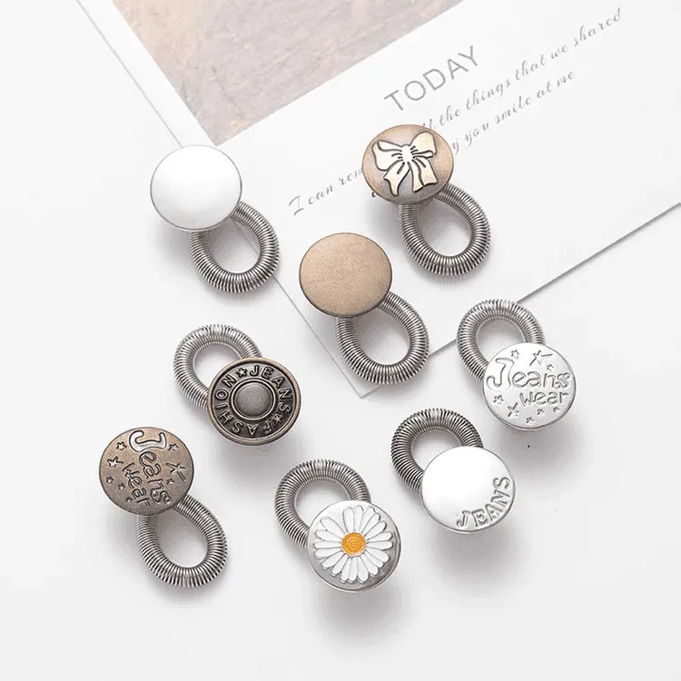 免钉裤子扩腰纽扣可调节裤腰改大加宽裤腰延长不伤衣物居家日用