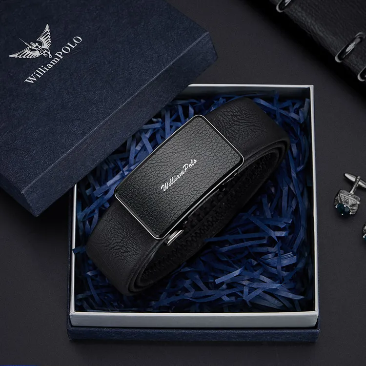 保罗皮带男款真皮2025新款男士腰带高档时尚商务年轻人内穿裤腰带