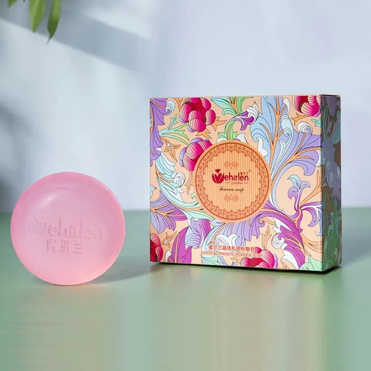 晶体私密粉嫩皂身体香皂嫩肤通用香水皂手工留香