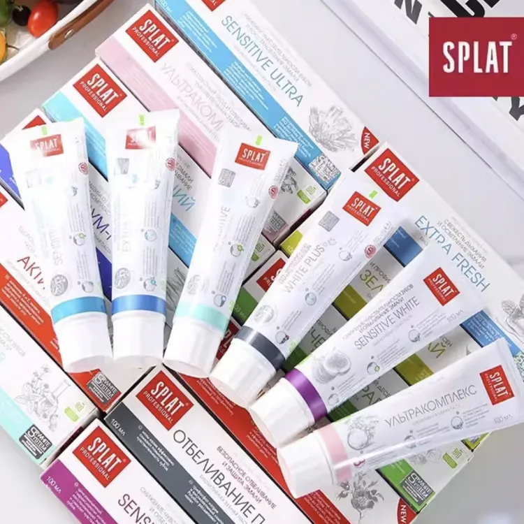 俄罗斯进口斯普雷特牙膏100ml装