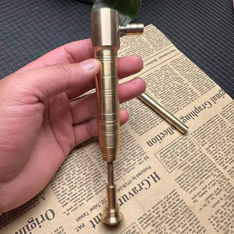 火把打火机纯铜制作户外创意个性便携