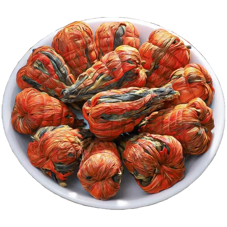 云南凤庆滇红百合宝塔红茶蜜香型花香金丝滇红茶滇红宝塔10颗袋装