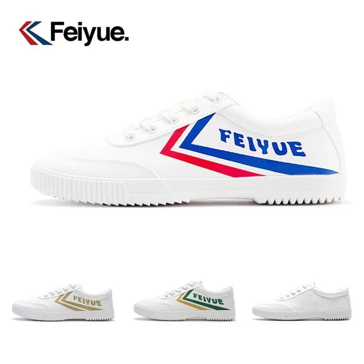 飞跃休闲鞋男女鞋新款复古法国版运动帆布鞋明星同款鞋金色小白鞋