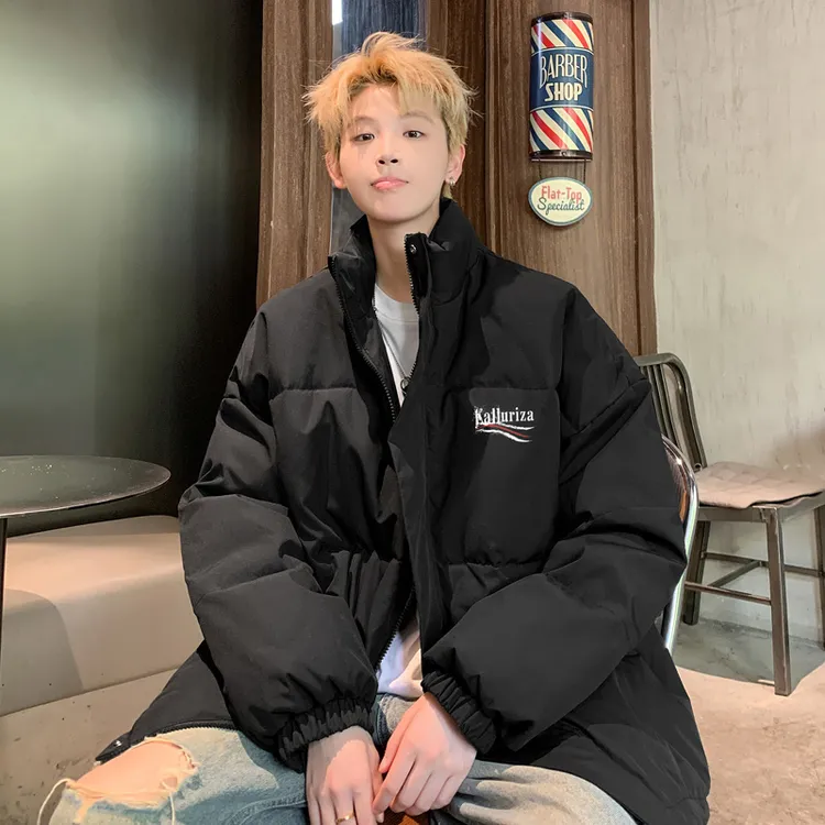 2024秋冬新款棉衣男士小棉袄加厚情侣ins百搭棉服立领保暖外套