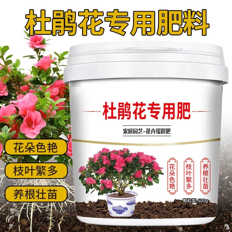 杜鹃花专用肥料治黄叶烂根缓释颗粒营养肥土壤增肥肥效持久有机肥
