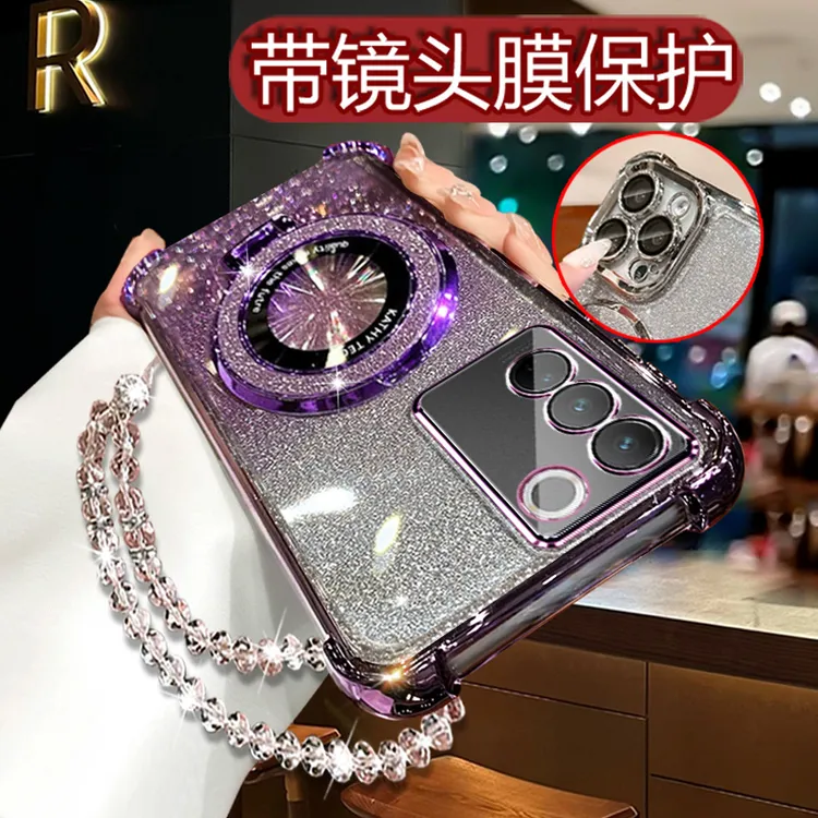 适用vivos16e手机壳V2239A维沃S16e女Vivo闪粉v0s16e软壳S16E新款