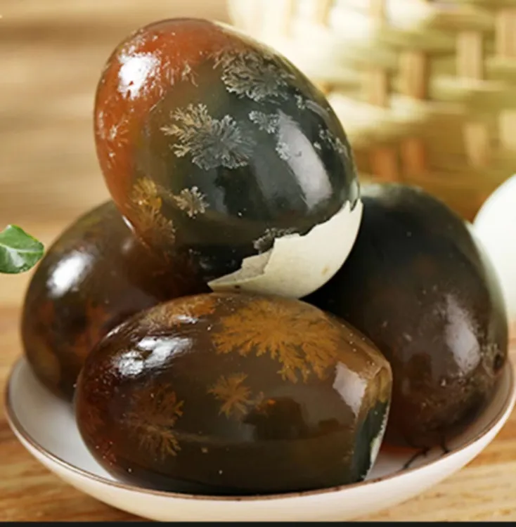 【到手15枚】鄱阳湖松花鸭皮蛋传统无铅工艺厂家直销（15枚≥750g）