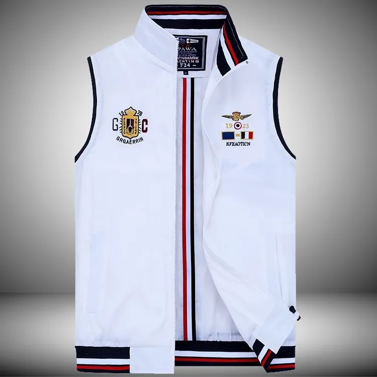 马甲男款秋冬加棉保暖爆款休闲宽松无袖立领外套大码马夹背心坎肩