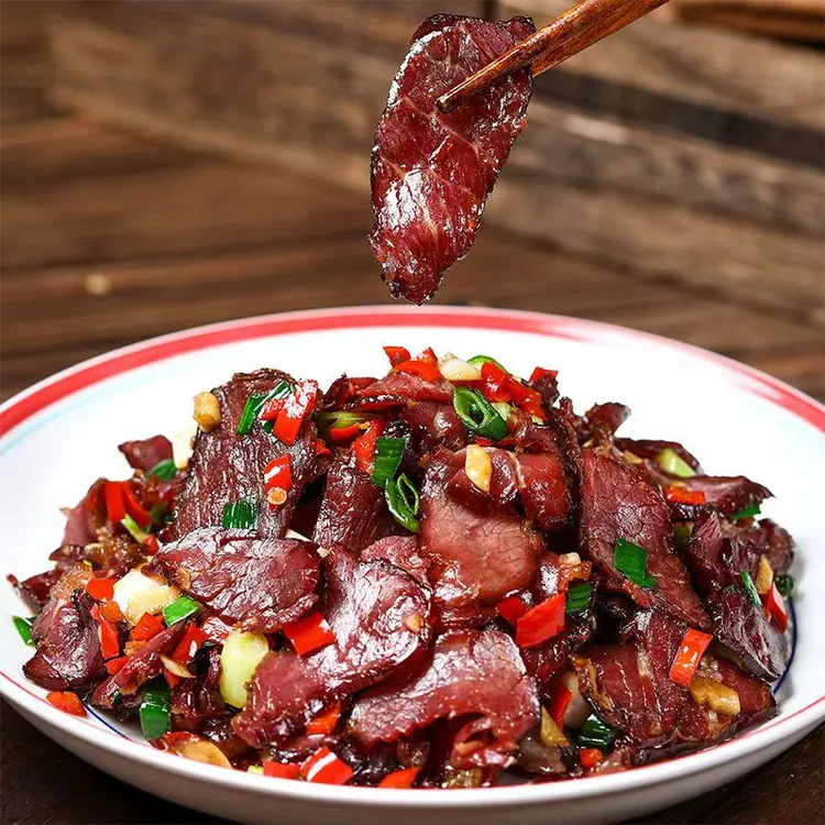 烟熏腊牛肉125g湖南切片烟熏品质牛肉下酒菜湘西腊味腊肉特产商用