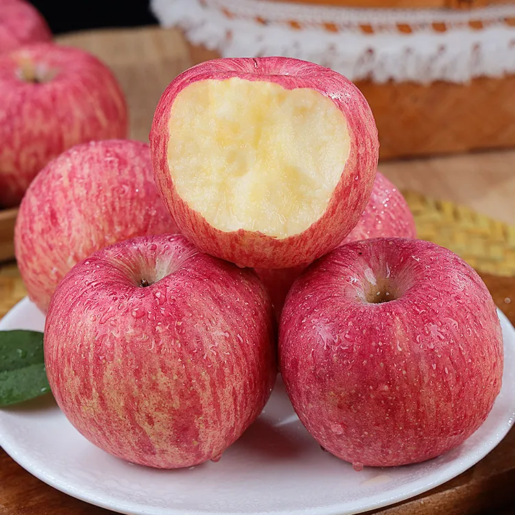 【寻味秦川】陕西延安洛川红富士苹果5斤单果170g+ 东三省可发