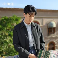 十如仕专柜同款薄款夹克男士防水百搭休闲男外套户外茄克男OW06