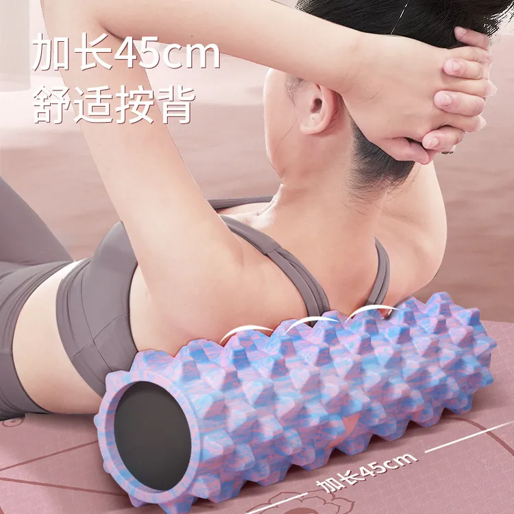 tz-狼牙高强度多款可选实心款泡沫轴滚轴瑜伽辅助肌肉放松植女