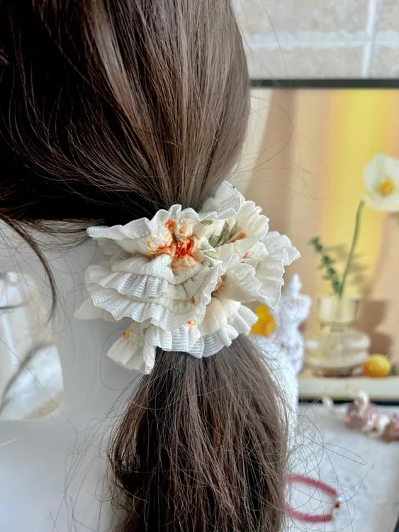 奶黄包 茉茉好饰原创手作发饰 百搭气质甜美头饰 满30包 偏远满百