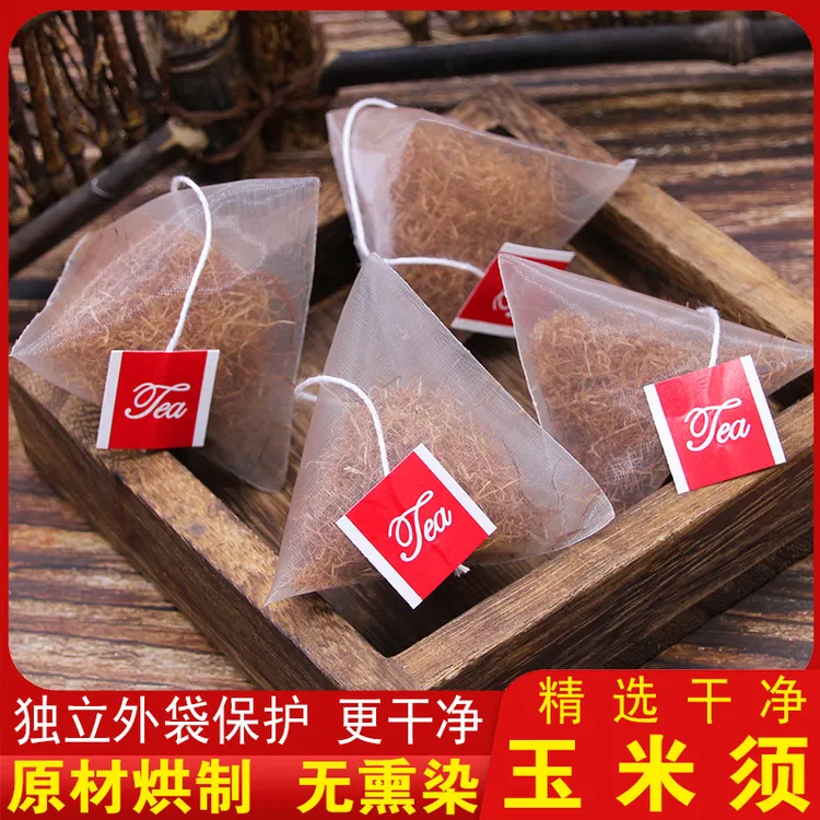 德前堂三角包农家玉米须茶孕妇纯新鲜干玉米须袋泡茶散装500克g