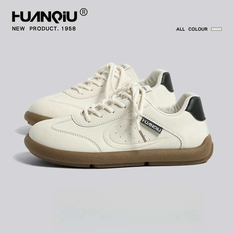 环球小白德训鞋女秋冬季新款百搭鞋子女休闲轻便运动平底轻便板鞋