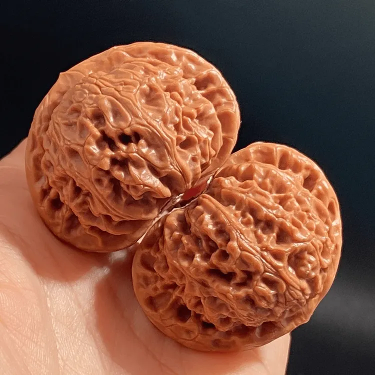 文玩核桃饱满宫灯狮子头圆润好盘易上色狮子头大肚子宫灯原树果子