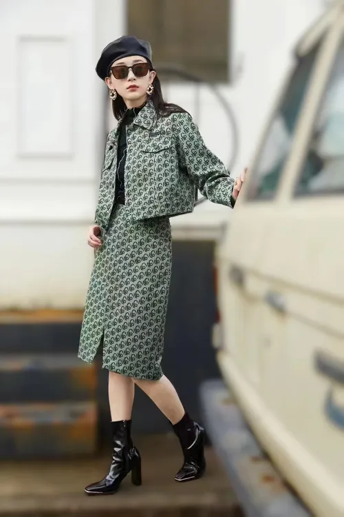 扣号链接春秋款时尚休闲百搭气质复古设计师女装集合